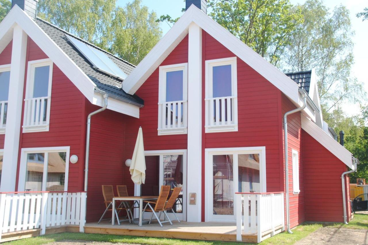 Ferienhaus Wellenlaeufer Haus - Sauna, Terrasse, Garten Glowe Eksteriør billede